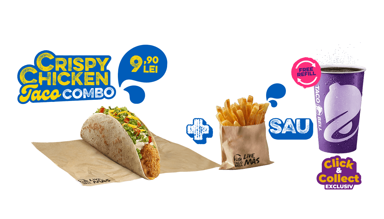 Crispy Chicken Taco Combo