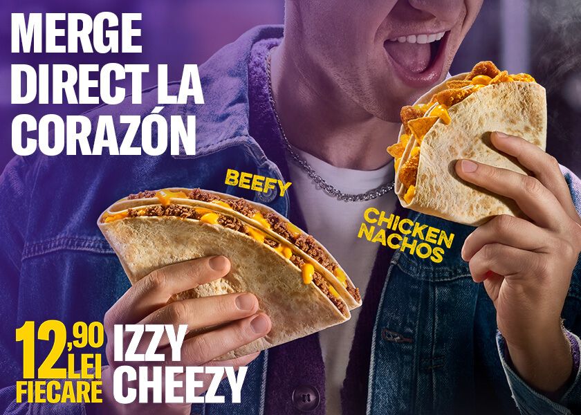 Izzy Cheezy pentru corazón